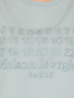 T-shirt Maison Margiela in cotone con Numeric Logo