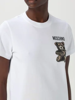T-shirt Moschino Couture in cotone con logo