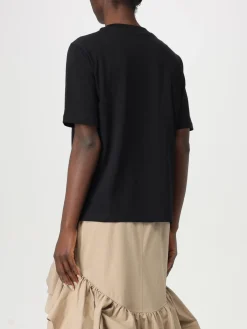 T-shirt Moschino Couture in cotone con stampa