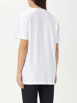 T-shirt Moschino Couture in cotone con stampa slogan