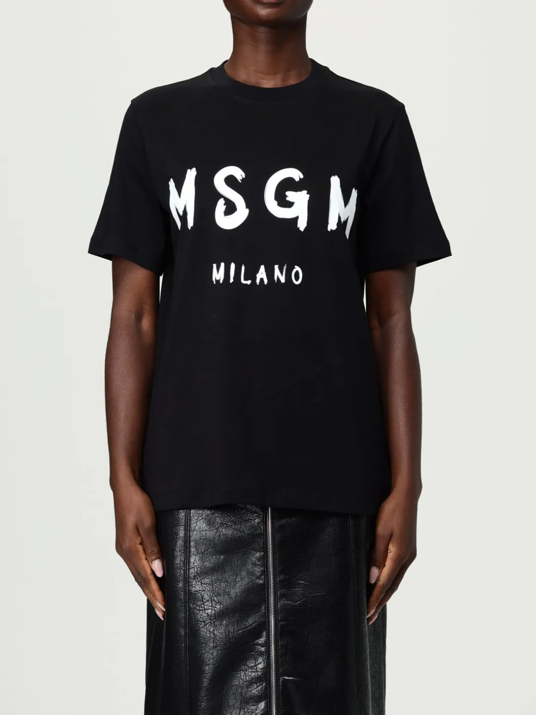 T-shirt MSGM in cotone con logo
