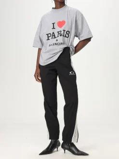 T-shirt oversize con stampa I Love Paris Balenciaga