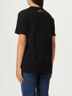 T-shirt stampata in cotone Elisabetta Franchi