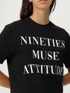 T-shirt stampata in cotone Elisabetta Franchi