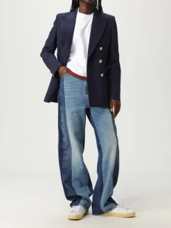 T-shirt Web Gucci in cotone