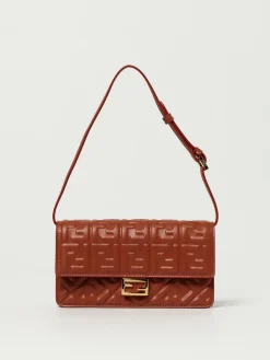 Wallet On Chain Baguette Fendi in nappa embossed
