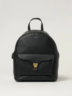 Zaino Beat Generation Coccinelle in pelle a grana