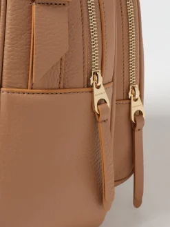 Zaino Malory Coccinelle in pelle a grana