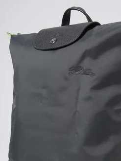 Zaino Medium Le Pliage Longchamp in nylon e pelle a grana