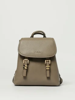 Zaino Quinn Small Michael Kors in pelle a grana