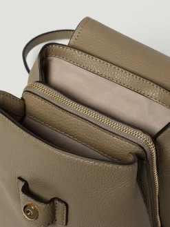 Zaino Quinn Small Michael Kors in pelle a grana