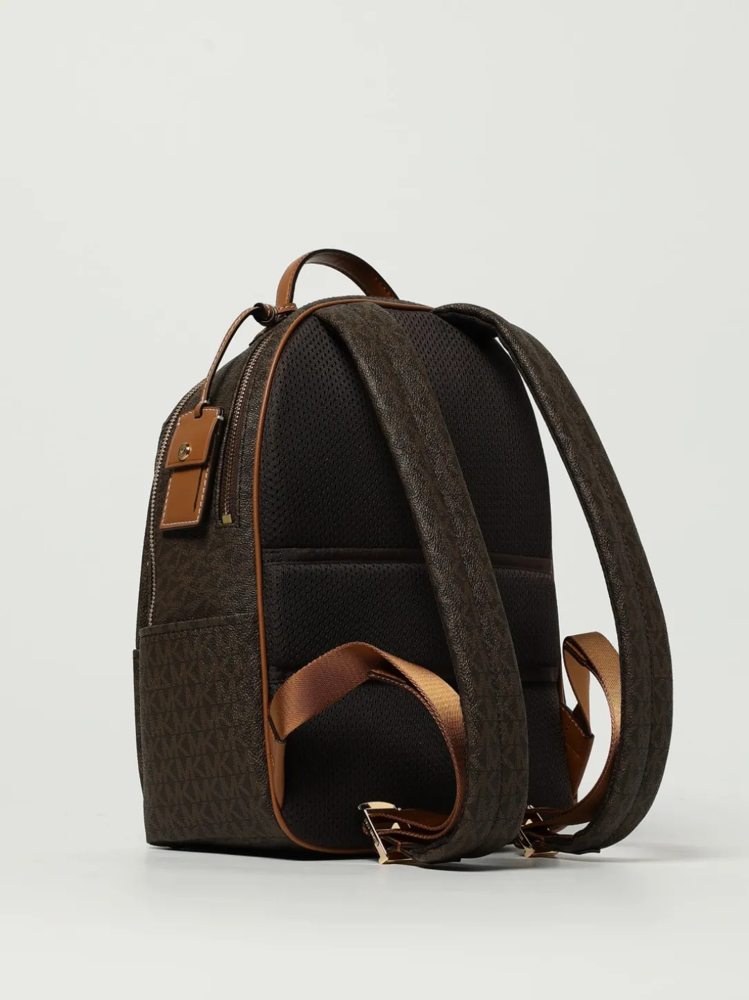 Zaino Sable Michael Kors in cotone spalmato con monogram MK all over