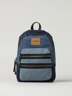 Zaino The Large Denim Marc Jacobs in denim di cotone