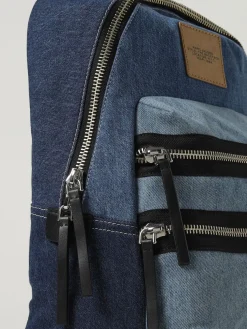 Zaino The Large Denim Marc Jacobs in denim di cotone